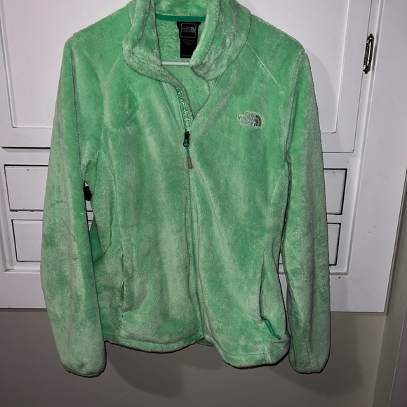 The North Face Women's Green Fleece Jacket - Picture 1 of 3
